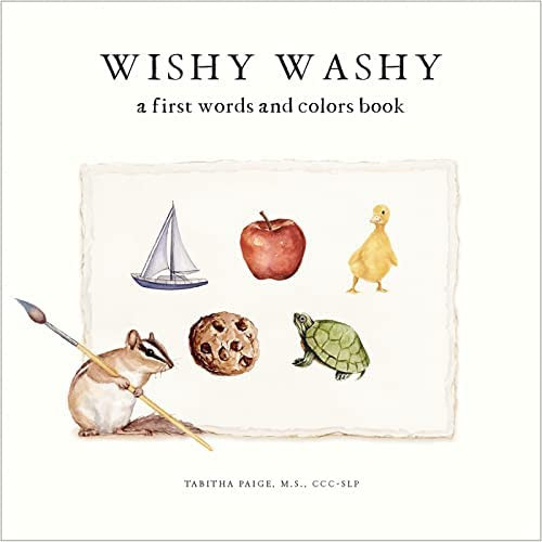 Wishy Washy: A Board Book of First Words and Colors for Growing Minds | Amazon (US)