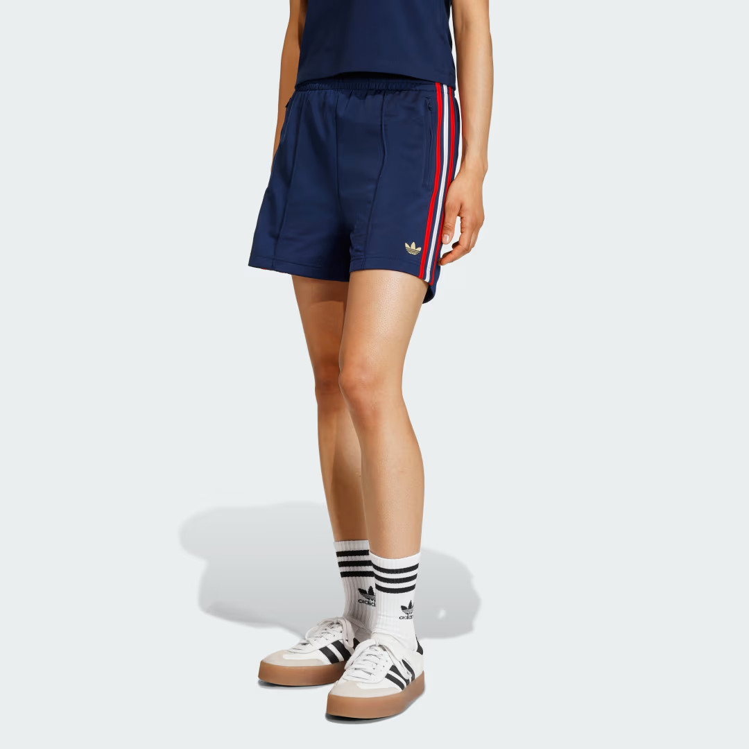 adidas Firebird Classic Shorts Night Indigo S - Womens Originals Shorts | adidas (US)