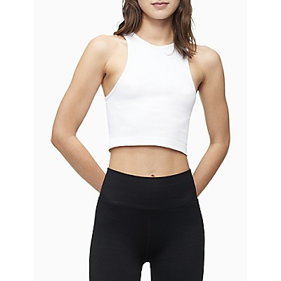 Performance Thin Rib Racerback Sports Bra | Calvin Klein | Calvin Klein (US)