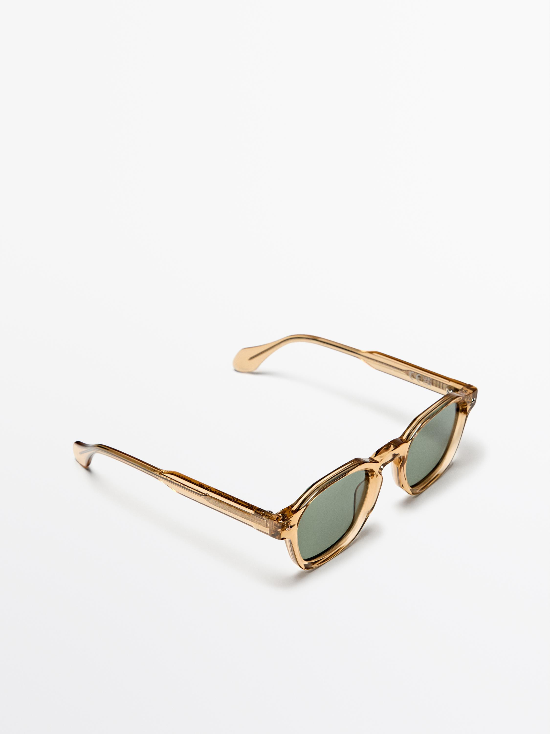 Geometrische Sonnenbrille | Massimo Dutti DE