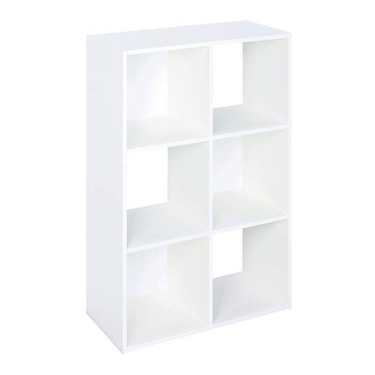 Closetmaid 899600 Decorative Home Stackable 6 Cube Cubeicals Organizer Storage in White with Hard... | Target