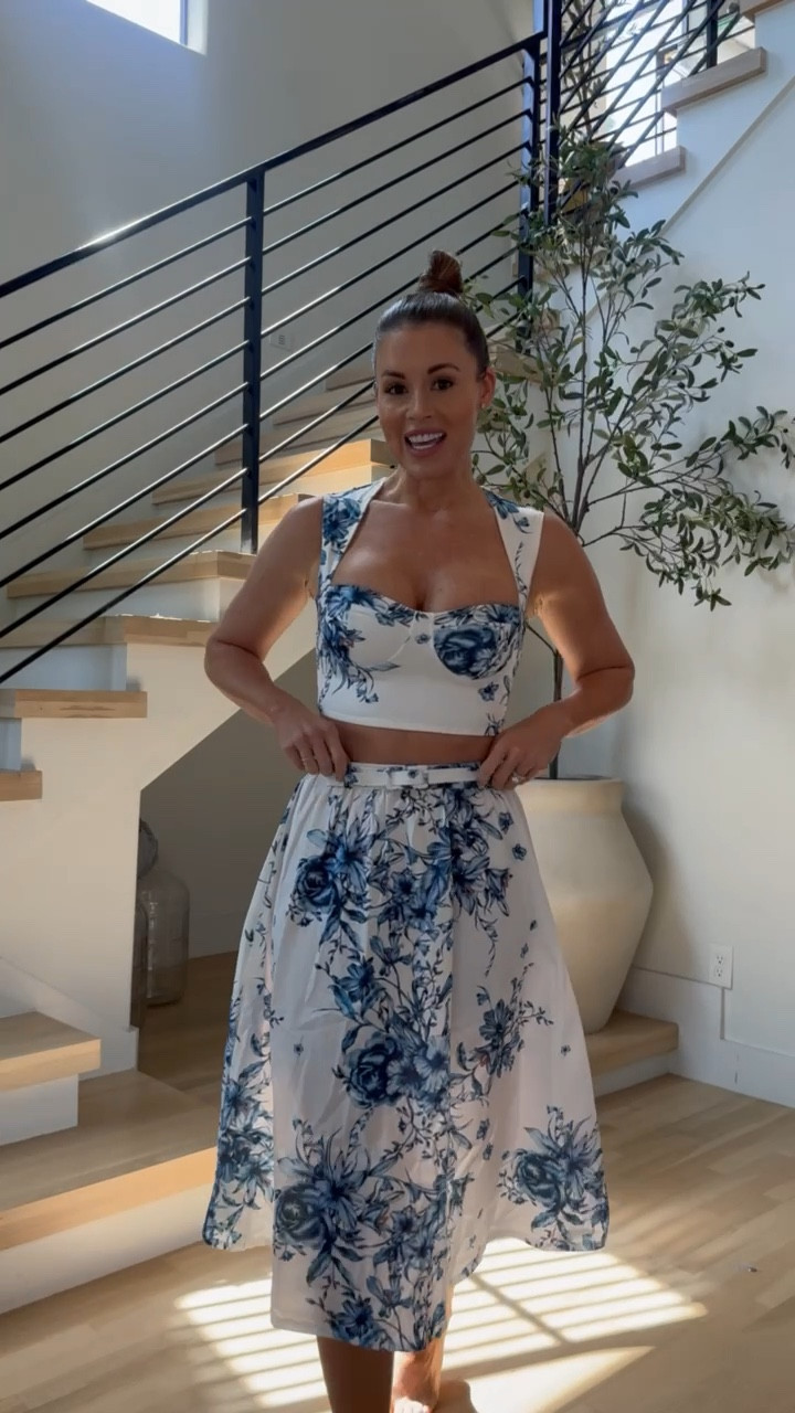 I think I just found the cutest matching set for your next summer vacation or any events you have coming up this season!

So affordable and looks designer, but it’s from Zara! Really great quality and I love the cut of this top. Very flattering and the belted detail on the skirt is so cute! 

Summer travel
Summer outfits
Summer dress
Italy outfits
Vacation dress
Vacation outfits
Zara haul

#LTKSeasonal #LTKTravel #LTKStyleTip