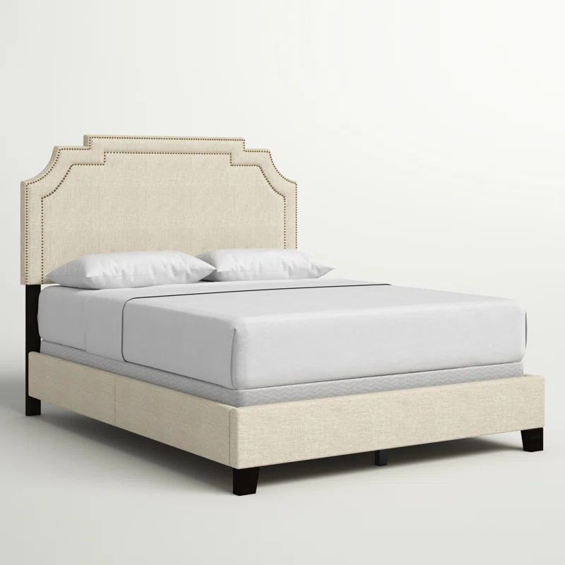 Hutsonville Upholstered Low Profile Standard Bed | Wayfair North America