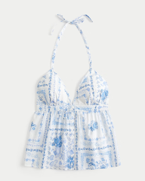 Easy Halter Blouse | Hollister (US)