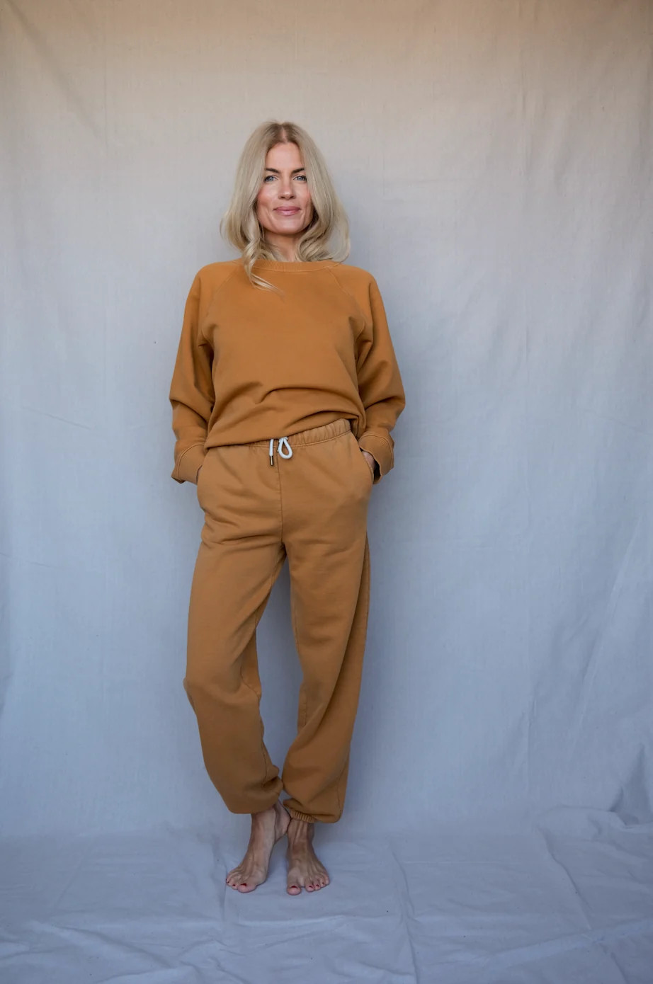 Vintage Fleece Sweatshirt - Camel | Marea