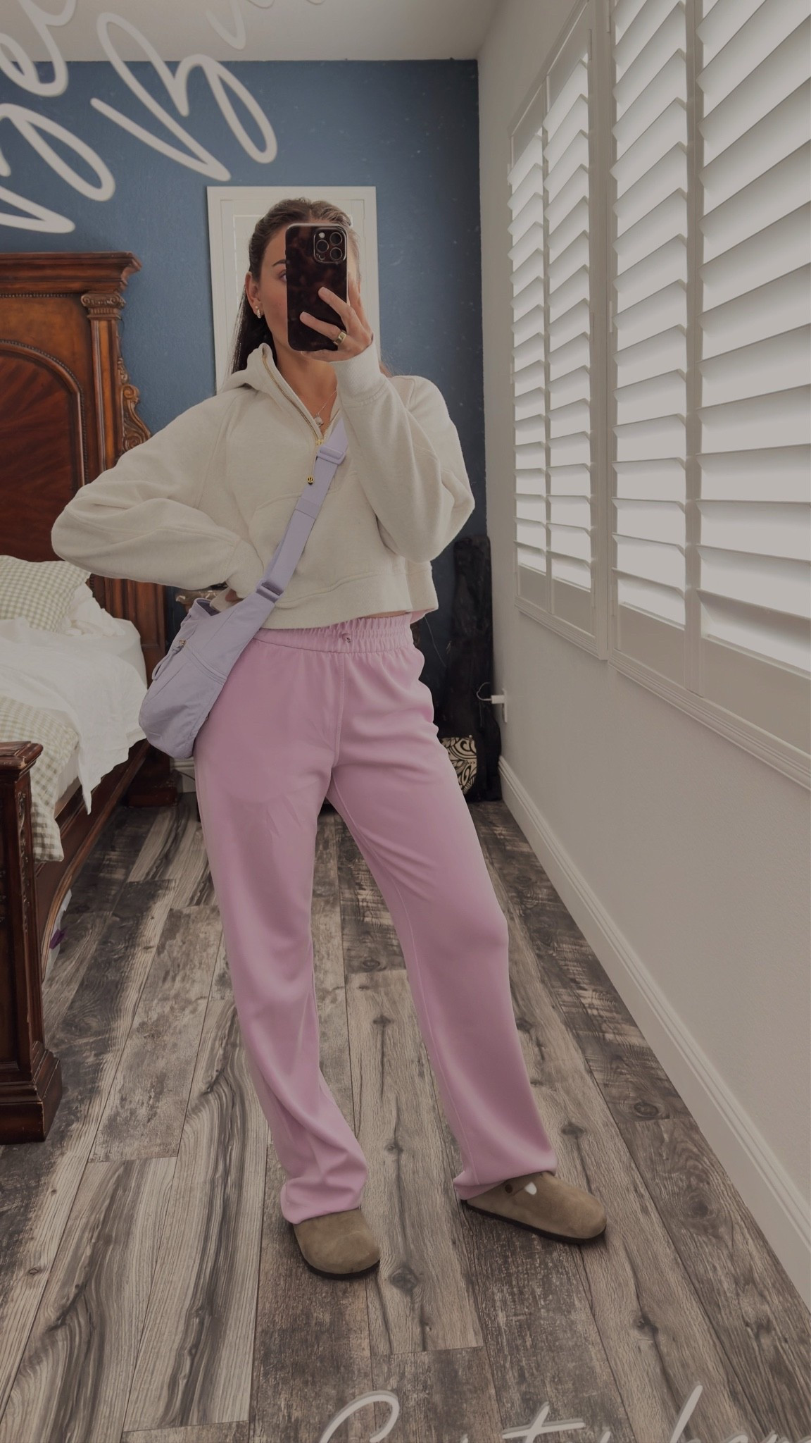 Cozy in spring colors 💜

#LTKmomlife #LTKootd #LTKdayinmylife