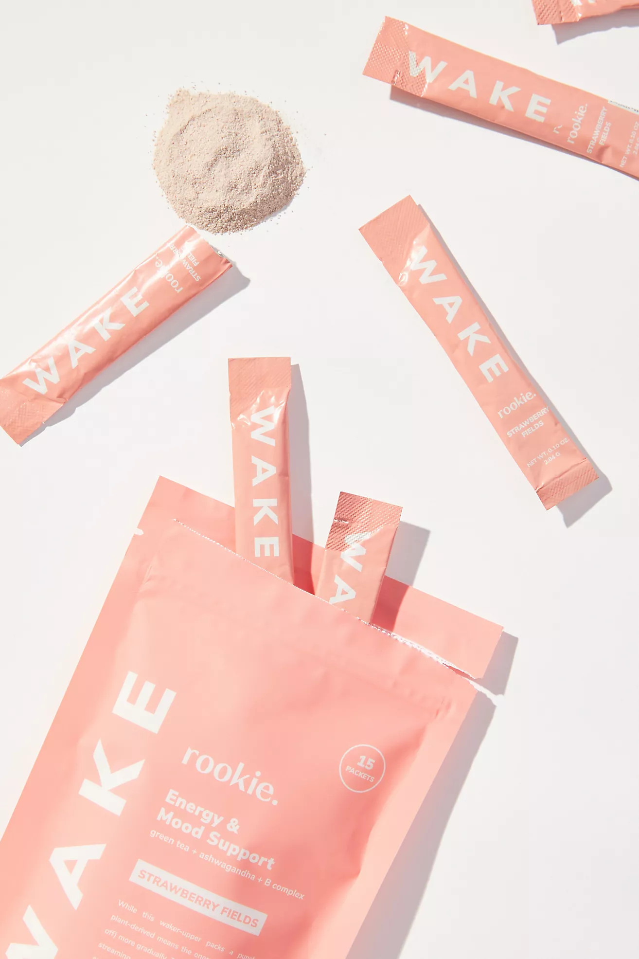 Rookie Wellness Wake Supplement Stick Pack Set | Anthropologie (US)