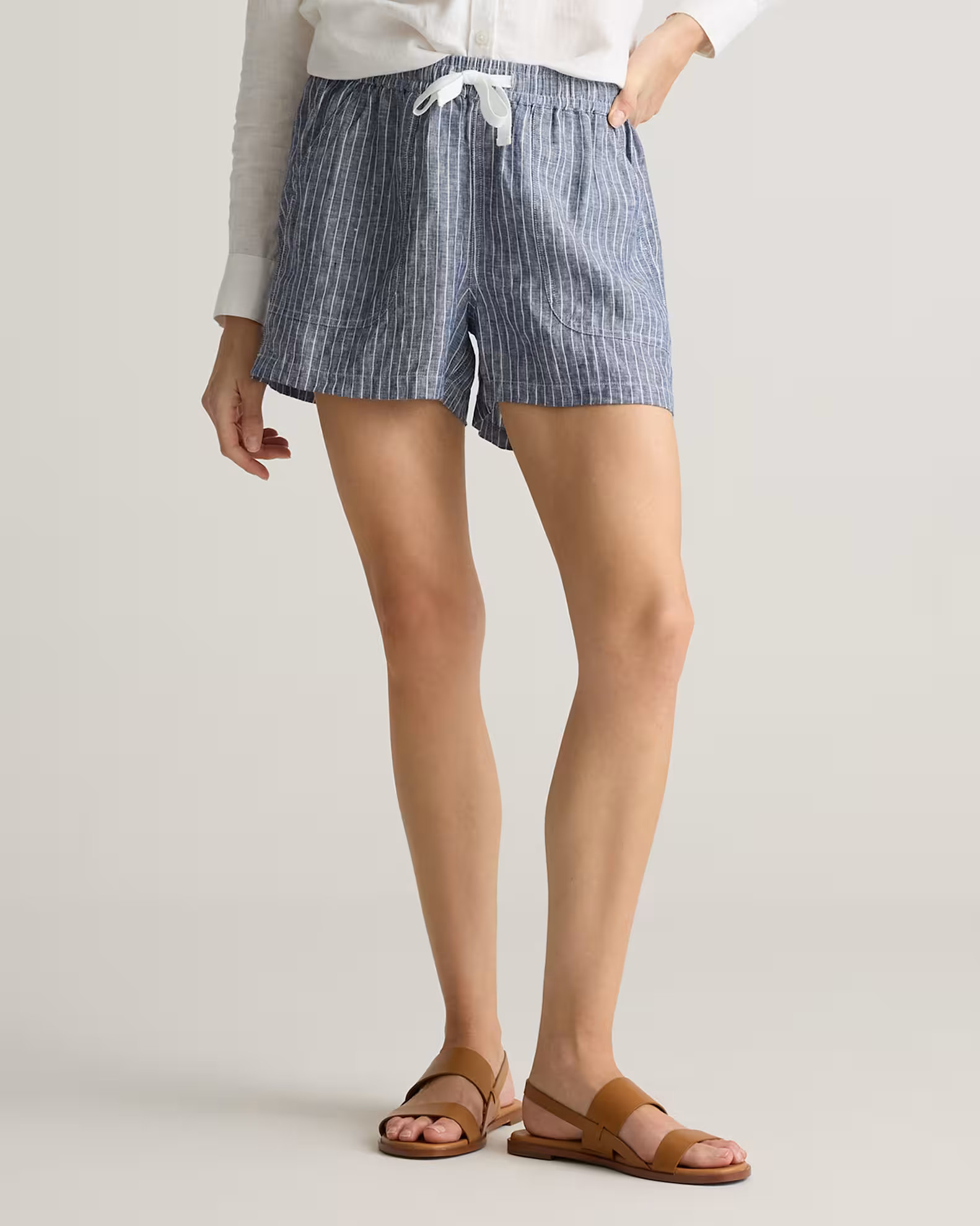 100% European Linen Shorts | Quince