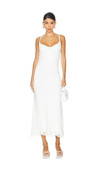 Ameri Maxi Dress in White | Revolve Clothing (Global)