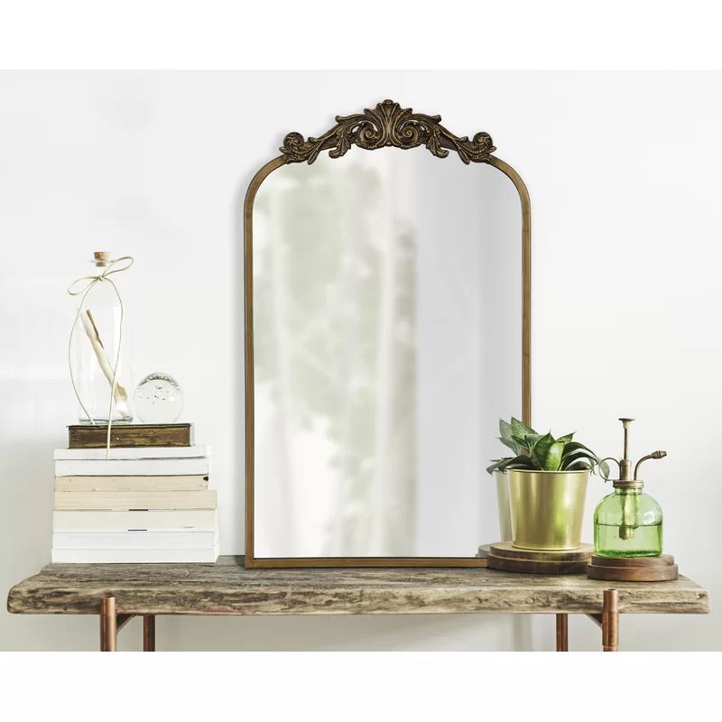 Anglo Arch Metal Wall Mirror | Wayfair North America