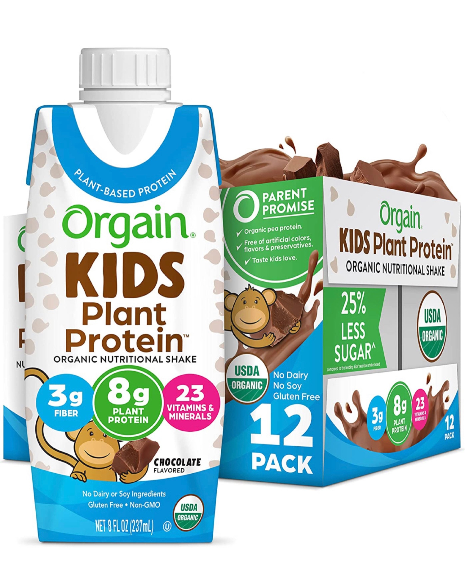 Iris calls these her “shakies” and LOVES them! Great way to get in some extra protein and avoid hangry toddler meltdowns! 😂

Orgain Organic Kids Nutritional Vegan Protein Shake, Chocolate - 8g Plant Based Protein, Kids Snacks, 23 Vitamins & Minerals, Fruits & Vegetables, Soy & Gluten Free, Non GMO, 8.25 Fl Oz (Pack of 12)



#LTKFitness #LTKfamily #LTKkids