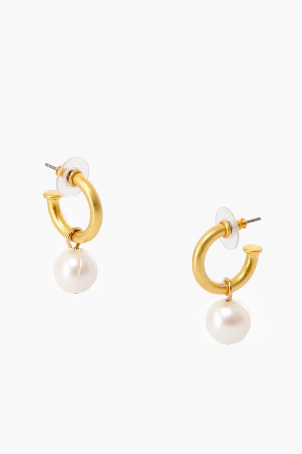 Pearl Hoop Earrings | Tuckernuck (US)