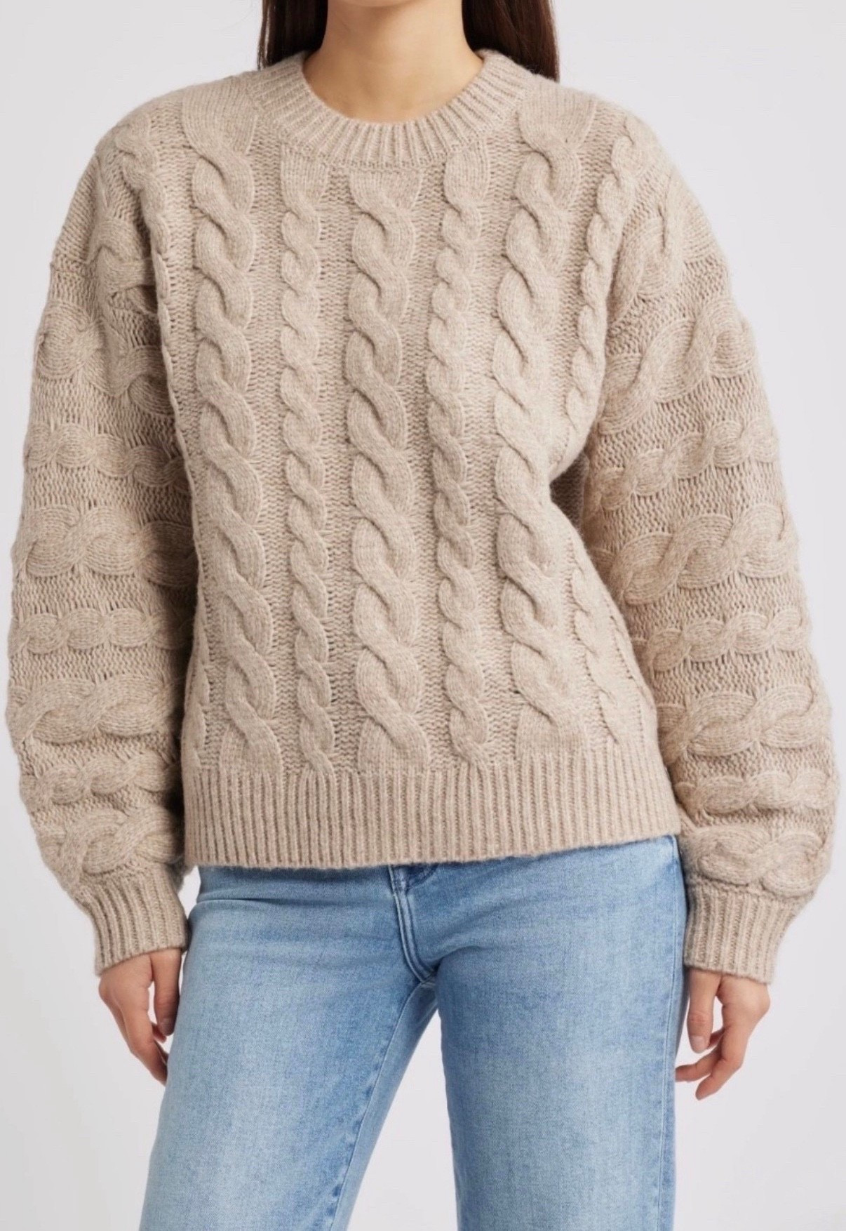 Cable knit sweater


#LTKFindsUnder100 #LTKSaleAlert