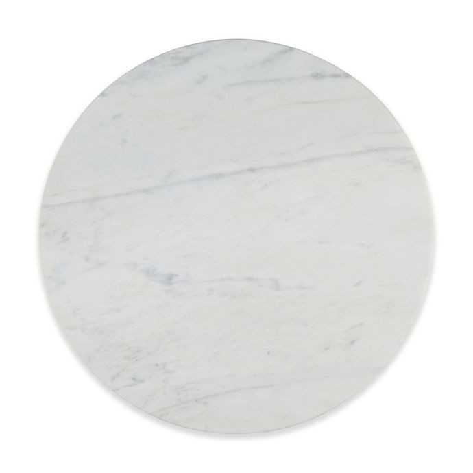 Artisanal Kitchen Supply® Straight Edge Marble Lazy Susan | Bed Bath & Beyond