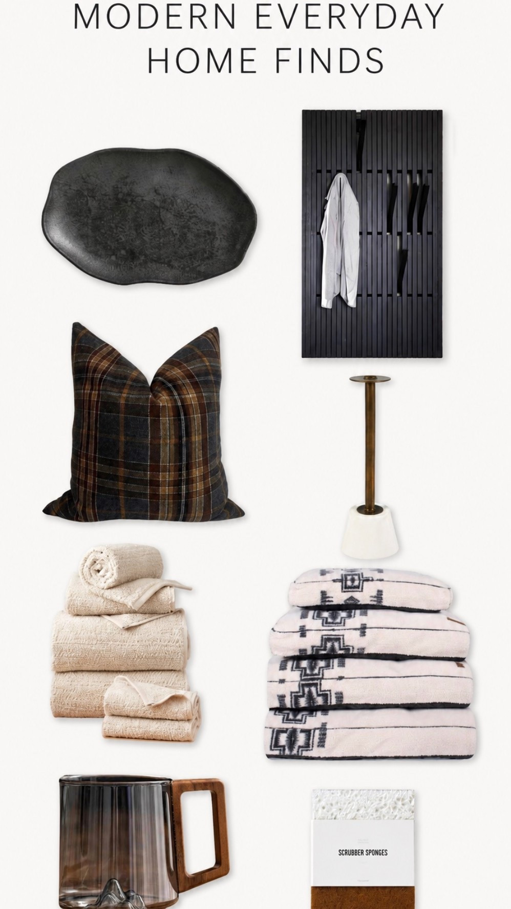 Modern Everyday Home Finds

Upgrade your home with these modern everyday finds that combine designer style with practical function. From luxury towels and cozy plaid pillow covers to a sculptural stone tray, statement wall hooks, modern lighting, Pendleton blankets, artisan glassware, and everyday kitchen essentials, these are timeless pieces that elevate every room. I’ve rounded up the home decor and functional favorites I’m loving right now, all in one place for easy shopping.

#LTKHome #LTKSaleAlert