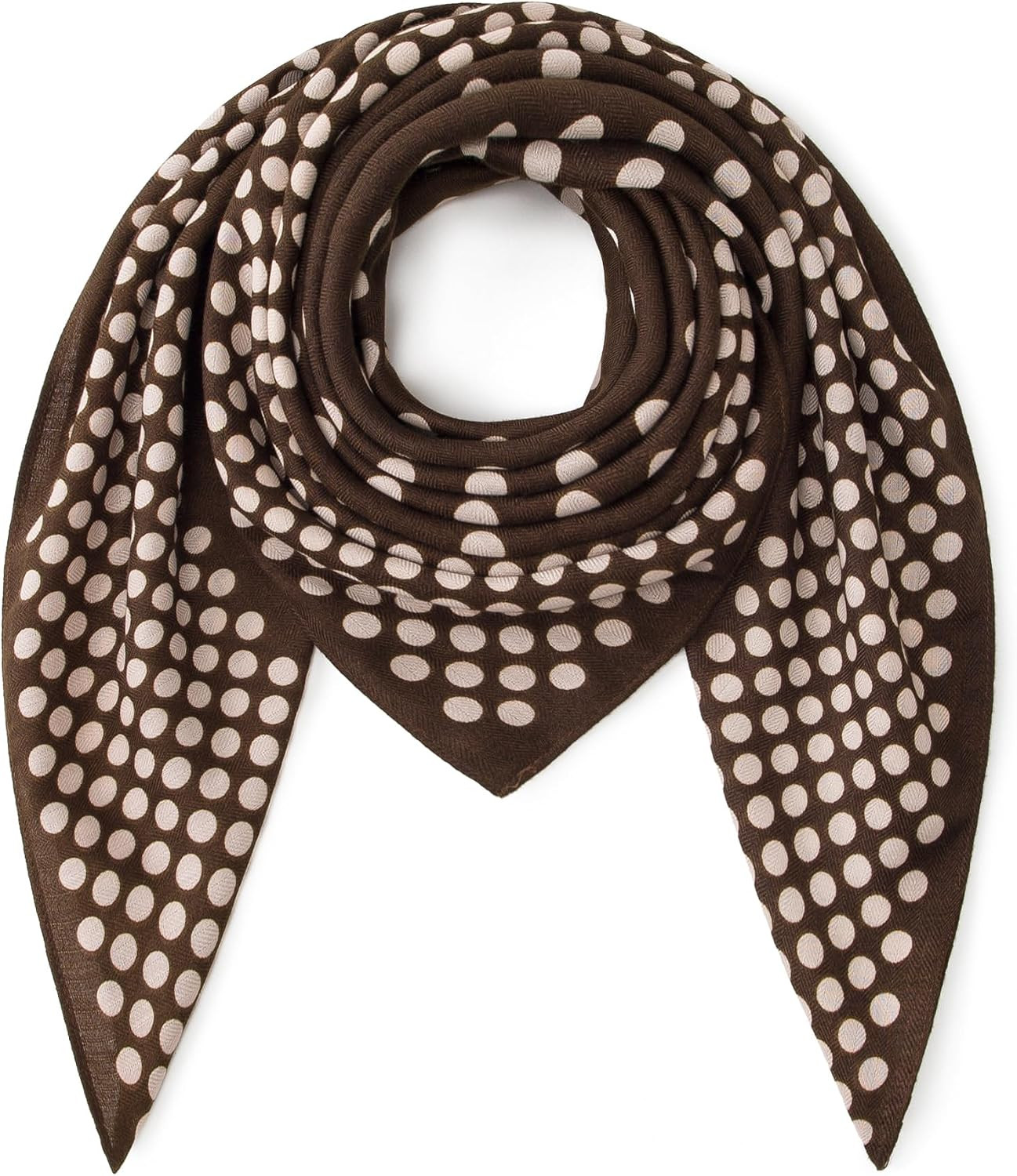 Wool Feel Square Scarf Wrap - Featherlight & Wrinkle-Free, 35"x35" Shawl for Travel & Office. Ready-to-Gift. | Amazon (US)