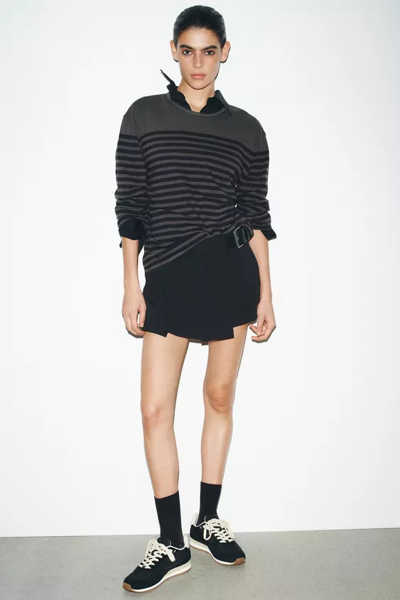 CONTRAST RUNNING SHOE | Zara US