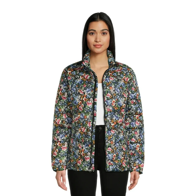 Time and Tru Women's Puffer Jacket | Walmart (US)