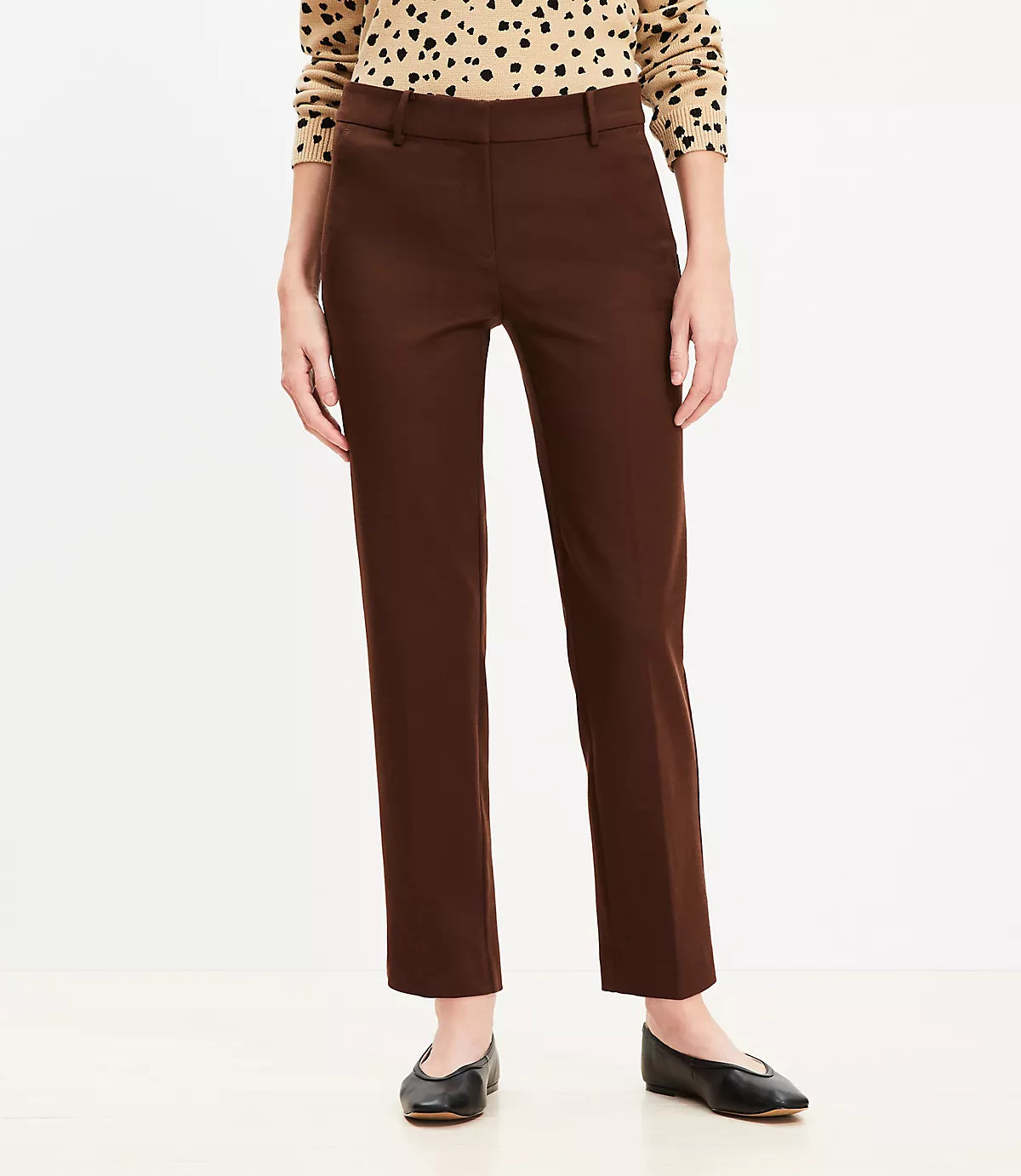 Riviera Slim Pants in Doubleweave | LOFT