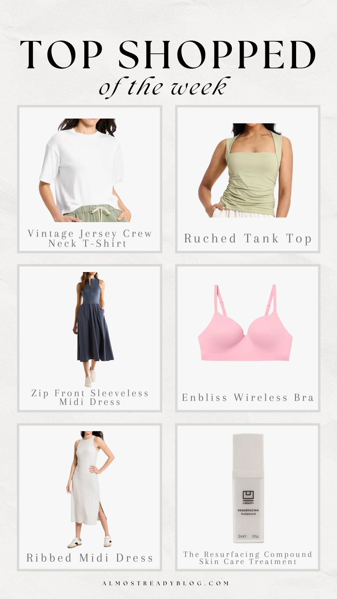Top Sellers of the Week!!

top shopped, watchnow, target, soma, summer fashion, casual outfit, amanda west 

 #LTKootd #LTKSeasonal #LTKSaleAlert