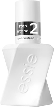 gel couture by essie gel-like nail polish, top coat, up to 15 days of wear, no UV lamp, removes l...