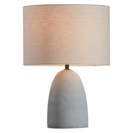 HomeRoots 391867 Stone Table Lamp Grey | Walmart (US)