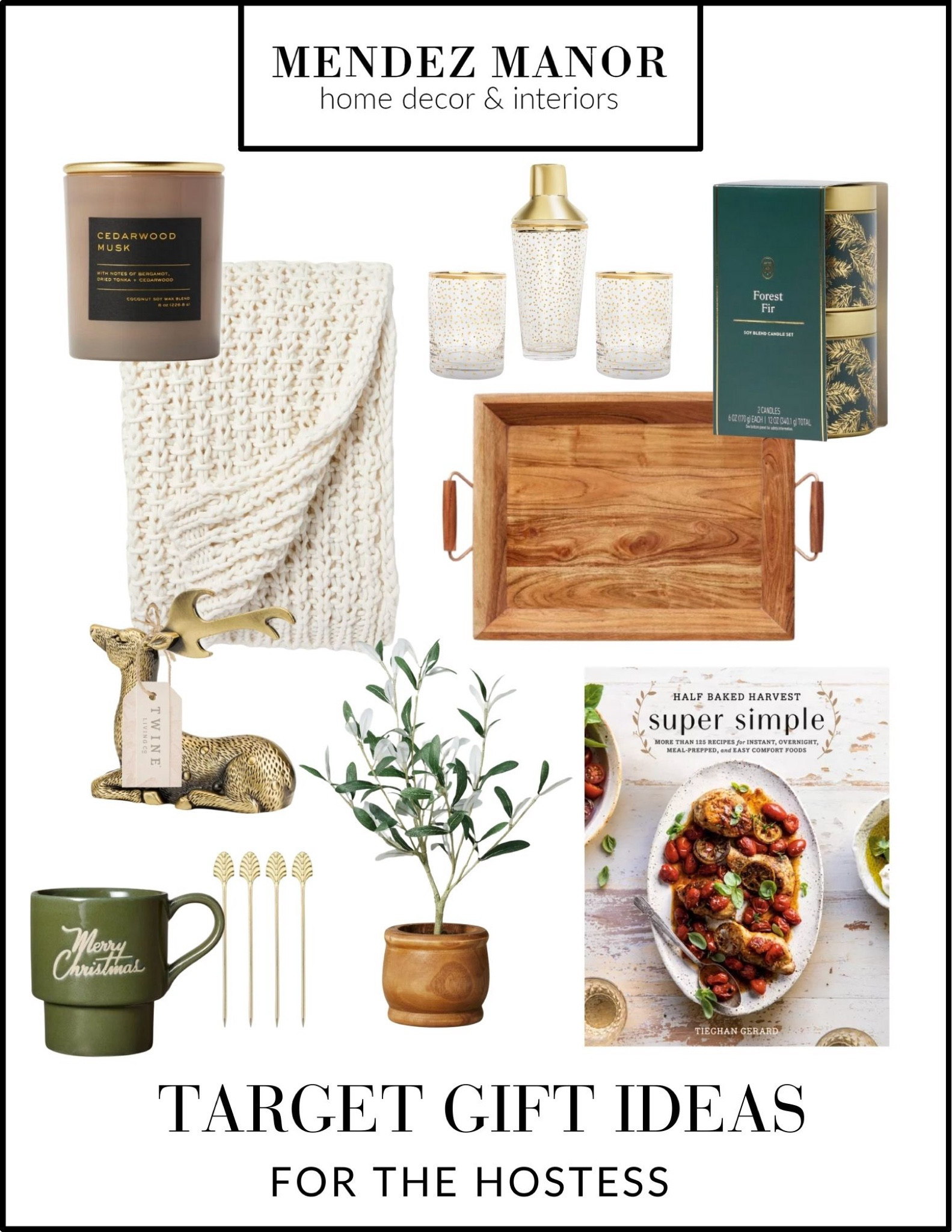 Target gift ideas for the hostess in your life this season. 



#LTKGiftGuide #LTKHoliday #LTKSeasonal