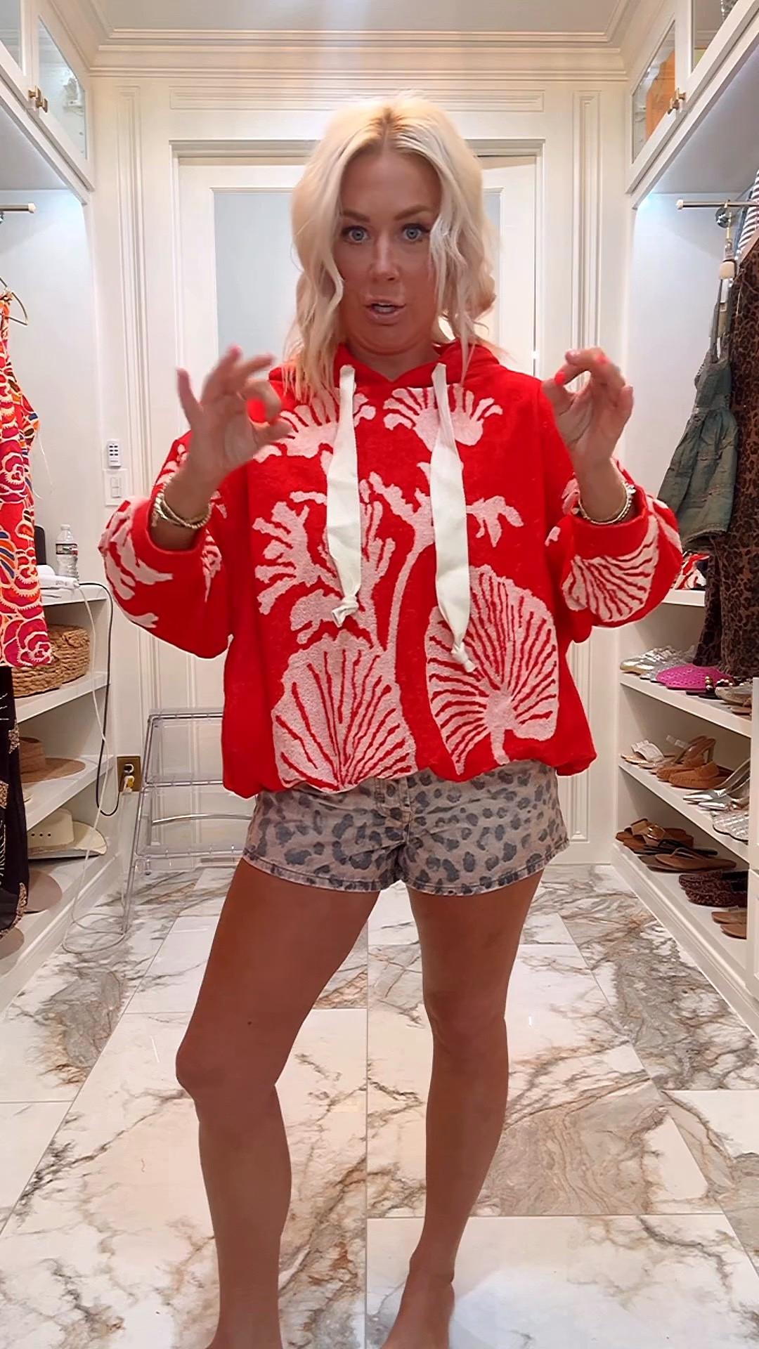 Size small in hoodie
Shorts are true to size