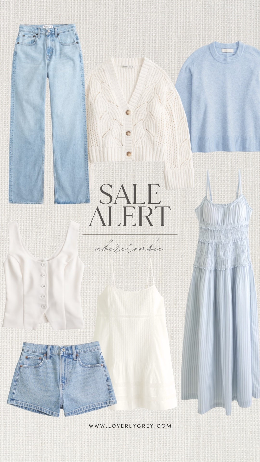 So many great finds on sale 👏🏼 Abercrombie has such great closet staples! Use my code AFLOVERLY for 15% off!

Loverly Grey, Abercrombie, sale alert

#LTKSeasonal #LTKSaleAlert