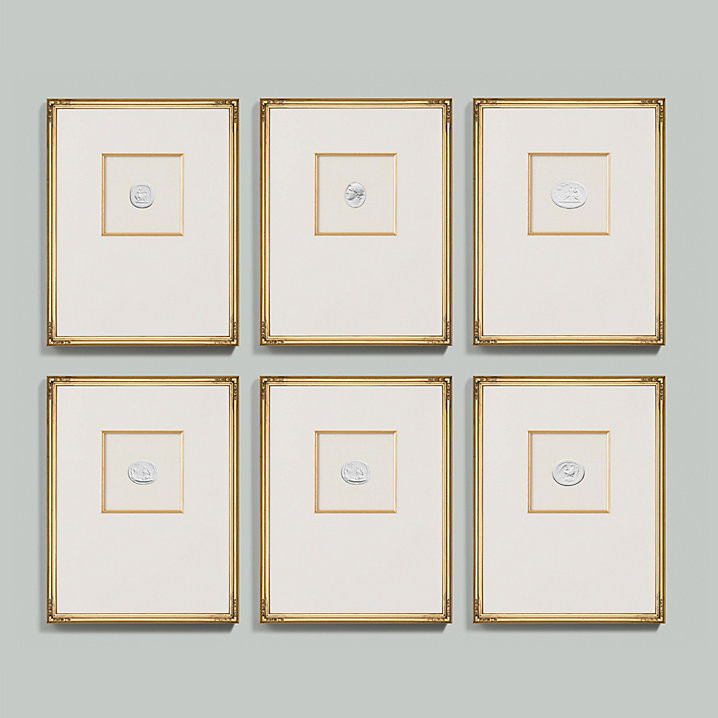 Intaglio in Gold Art | Ballard Designs | Ballard Designs, Inc.