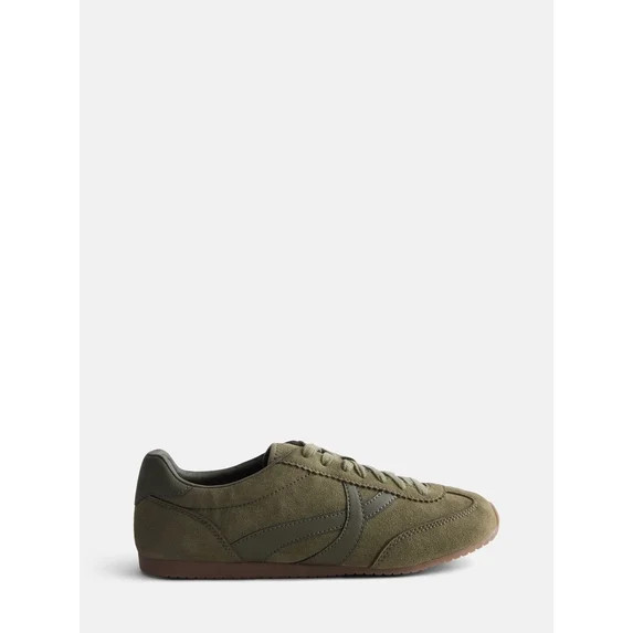 Scenario Women's Lace Up Low Profile Sneakers | Walmart (US)
