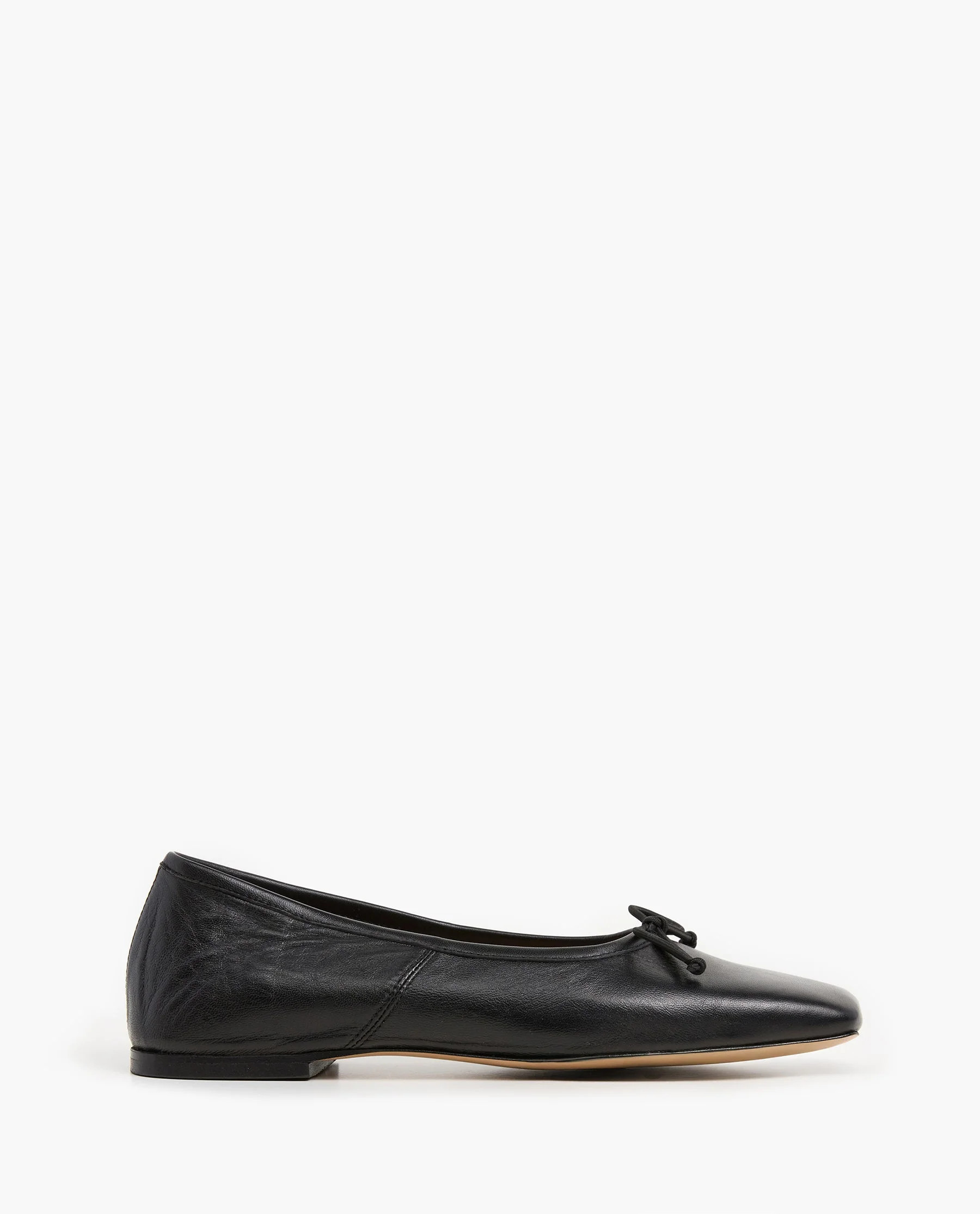 Kim Leather Black | Flattered
