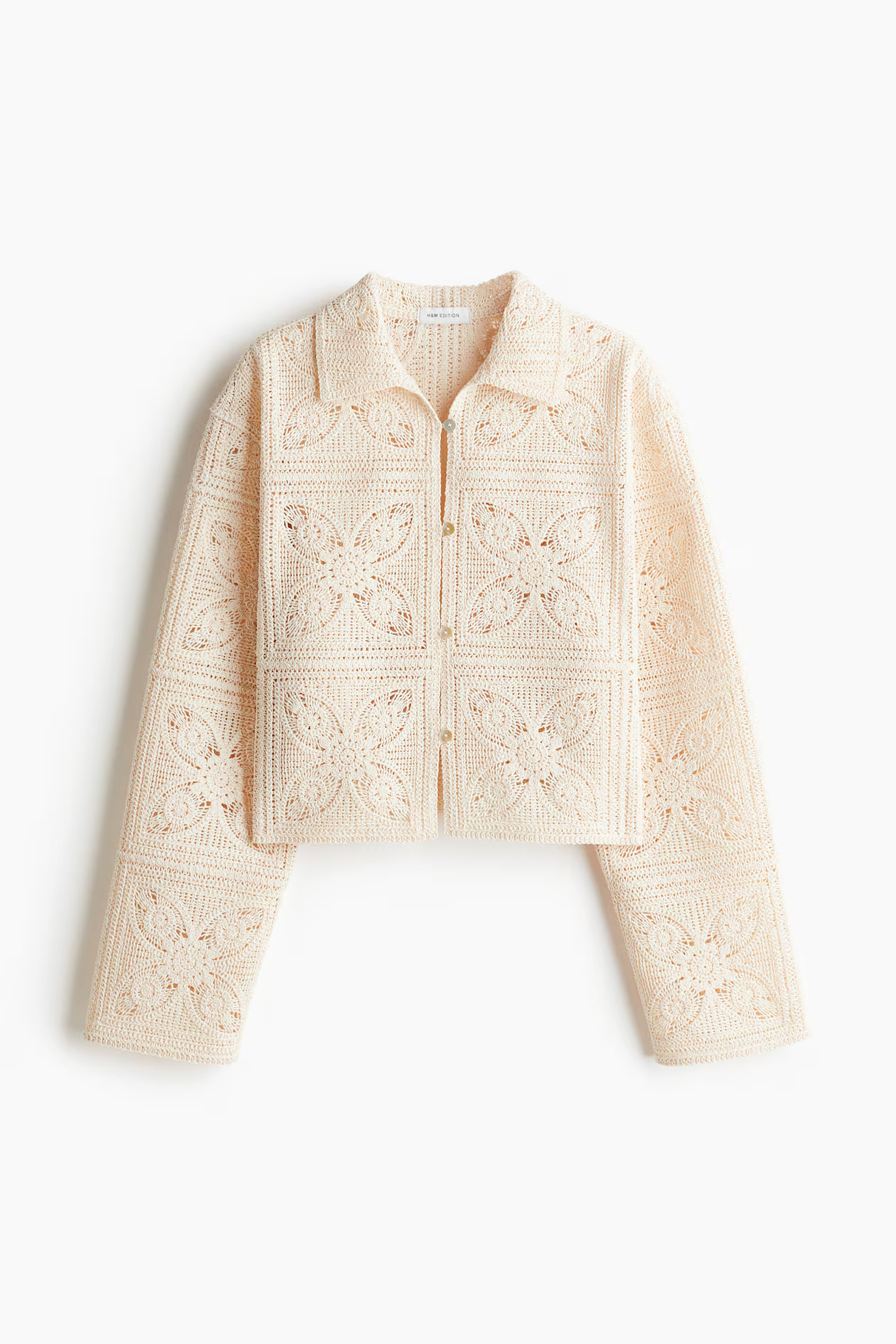 Crochet-look jacket | H&M (UK, MY, IN, SG, PH, TW, HK)