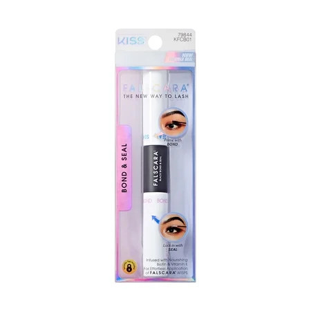 Kiss Falscara False Lash Clusters Bond & Seal, Double-Sided Tube, NET WT 9.0 g (0.29 oz.) | Walmart (US)