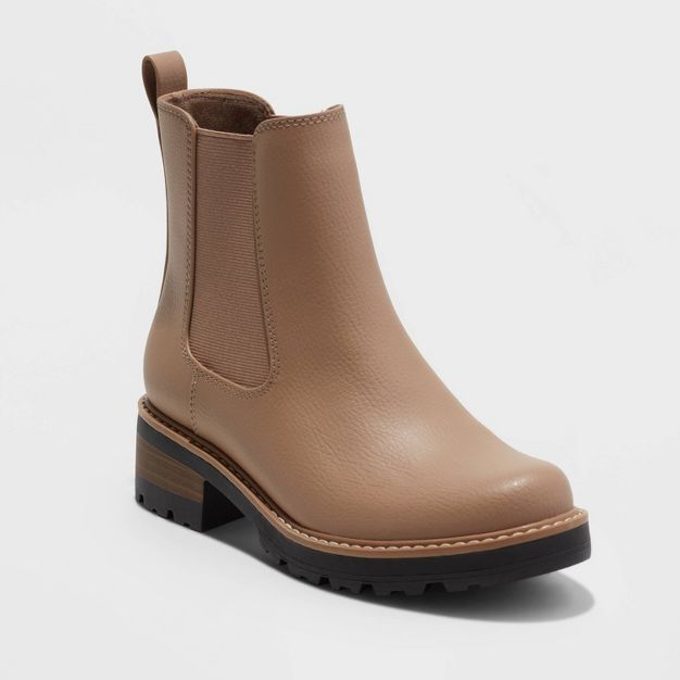 Women's Celina Water Repellant Chelsea Boots - Universal Thread™ | Target