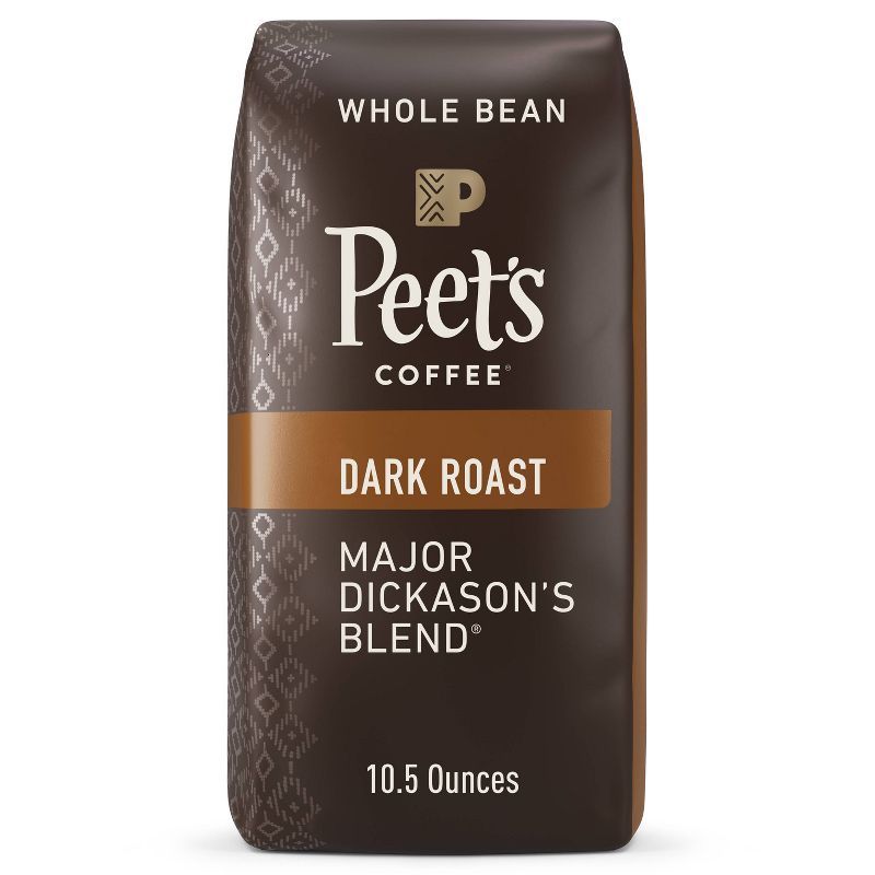 Peet's Major Dickason's Blend Dark Roast Whole Bean Coffee - 10.5oz | Target