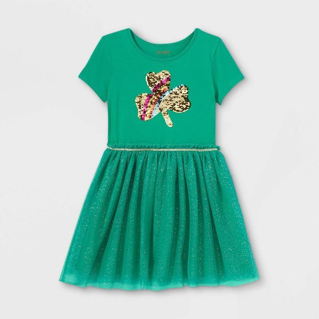 Girls' 'St. Patrick's Day' Shamrock Dress - Cat & Jack™ | Target