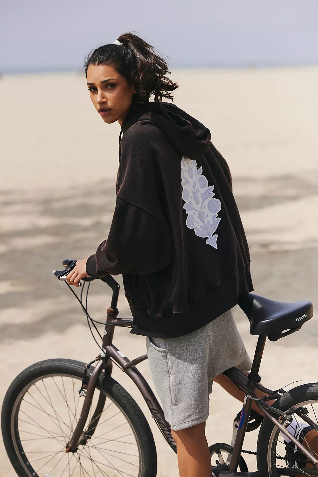 Sprint To The Finish Logo Hoodie | Free People (Global - UK&FR Excluded)