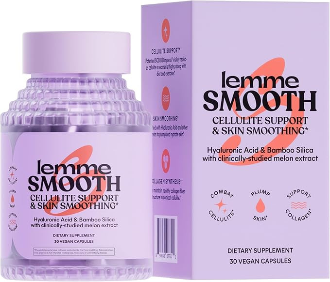 Lemme Smooth Anti Cellulite Capsules for Women, Smooth Legs & Thighs, Reduce Cellulite & Crepey S... | Amazon (US)