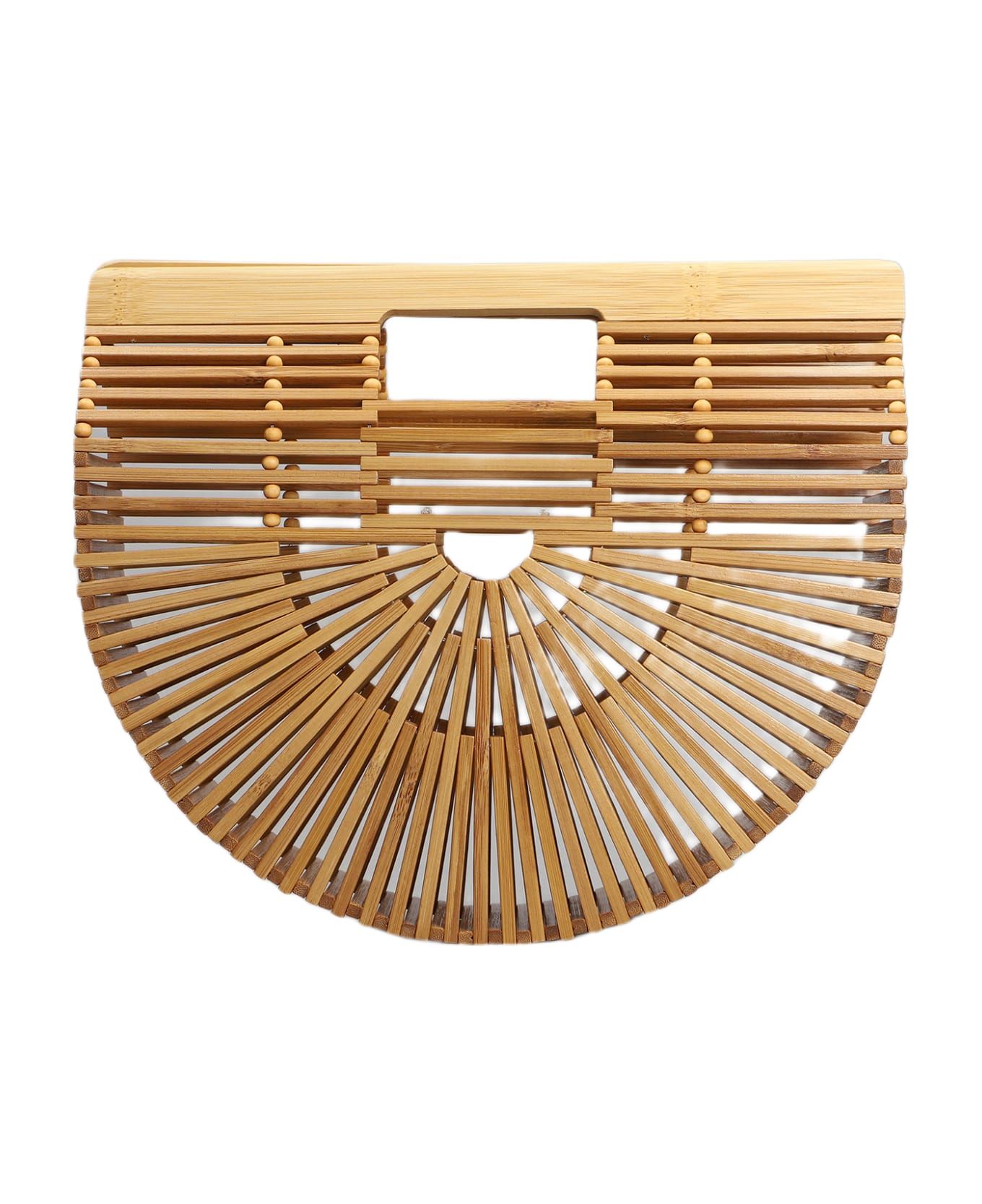 Gaia S Ark Hand Bag In Beige Bamboo | Italist.com US