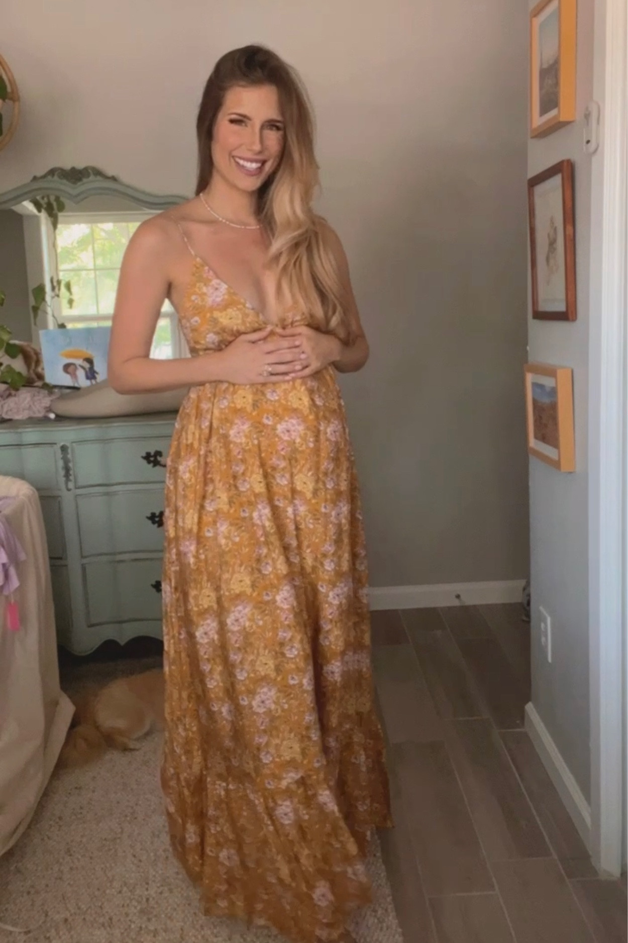 Love this absorbable maternity dress! I order my normal size ❤️

#LTKunder100 #LTKfamily #LTKbump