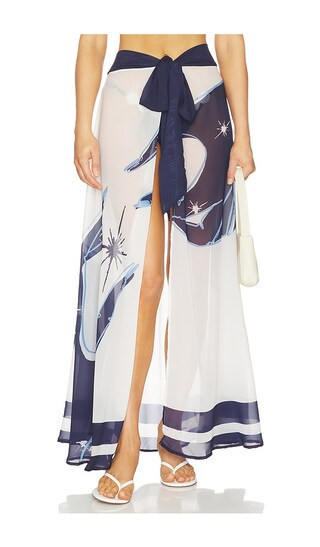 Ancora Cori Skirt in Ivory. Size all. | Revolve Clothing (Global)