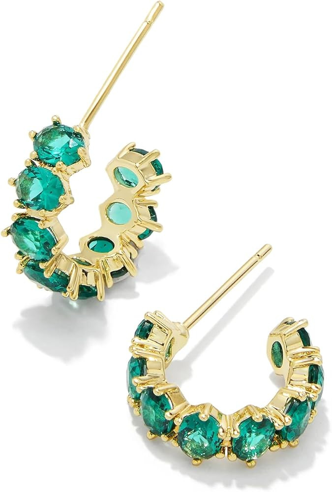 Kendra Scott Cailin Crystal Huggie Earrings, Fashion Jewelry For Women | Amazon (US)