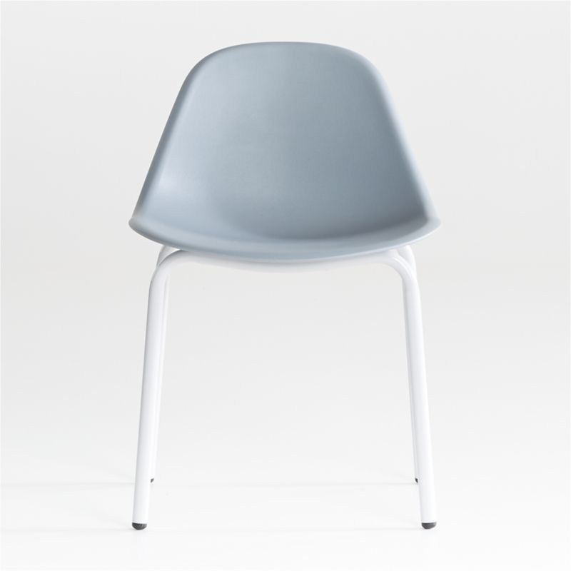 Lennon Grey Molded Play Chair + Reviews | Crate and Barrel | Crate & Barrel