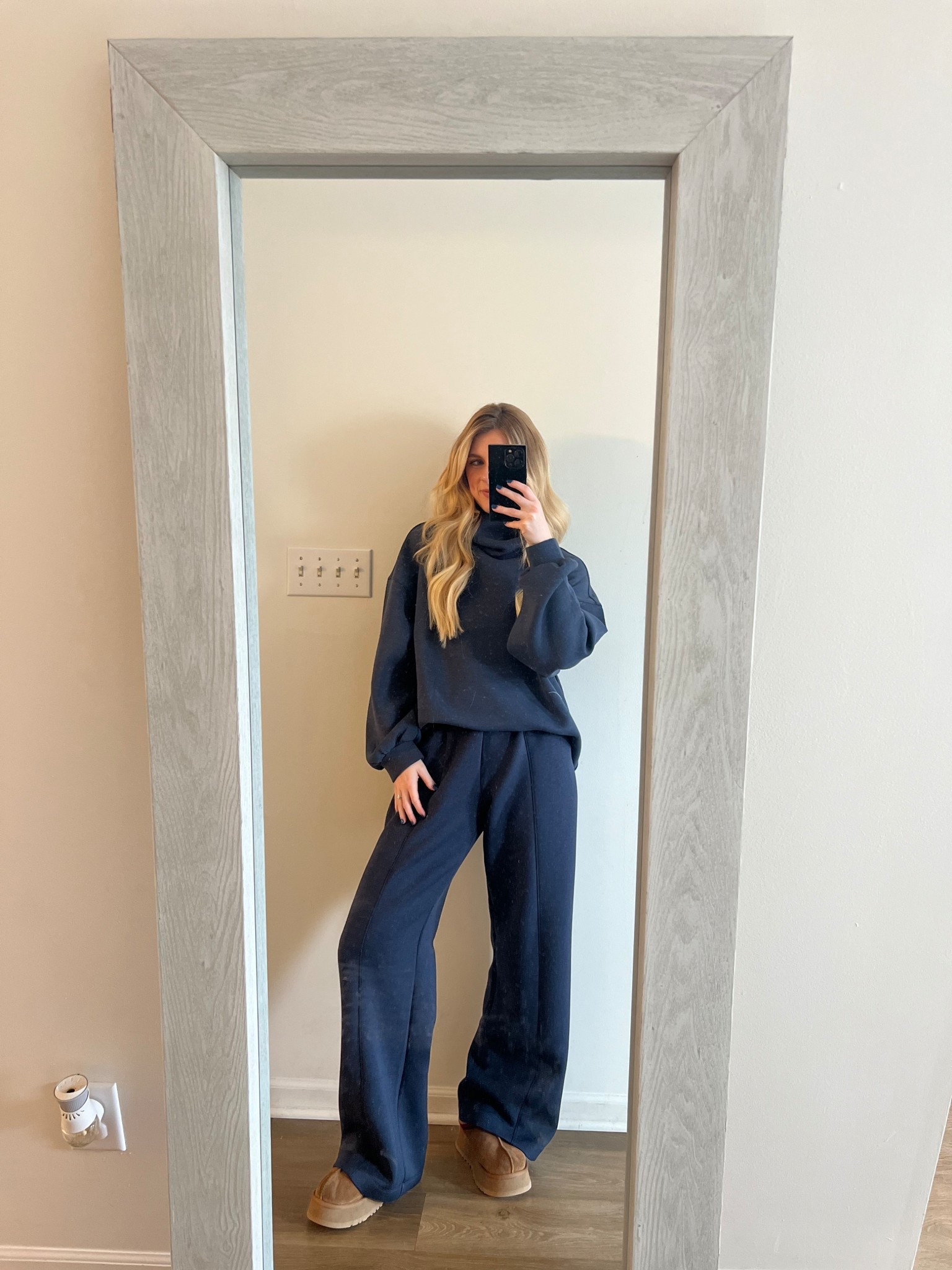 Cozy Mom Fit❄️🤍 Wearing a small in both, but definitely could've done an extra small! I would say both pieces run big. 

#LTKKids #LTKootd #LTKBaby