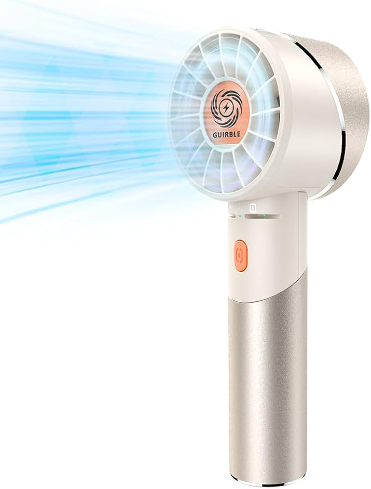 Handheld Fan,Portable Turbo Fan,Powerful Personal Fan(7000rpm High-Speed Motor,Battery Work 3-16 ... | Amazon (US)
