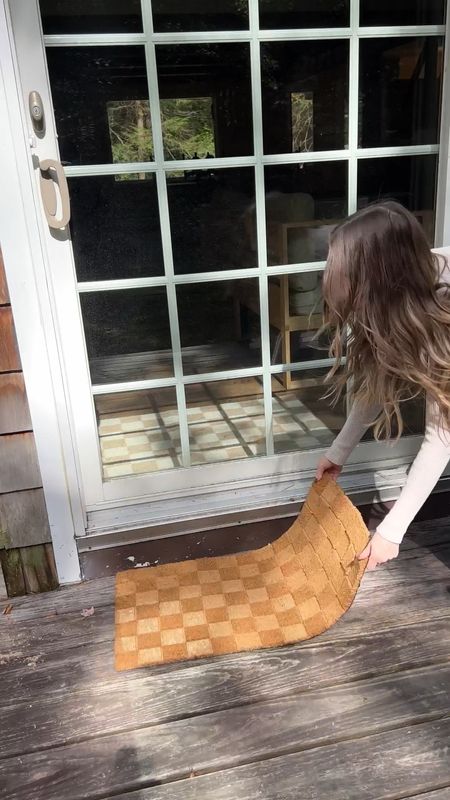 My viral checkered door mat is finally back in stock and it’s under $30! I’ve had it outside since August and it’s held up great! 

#LTKfindsunder50 #LTKhome