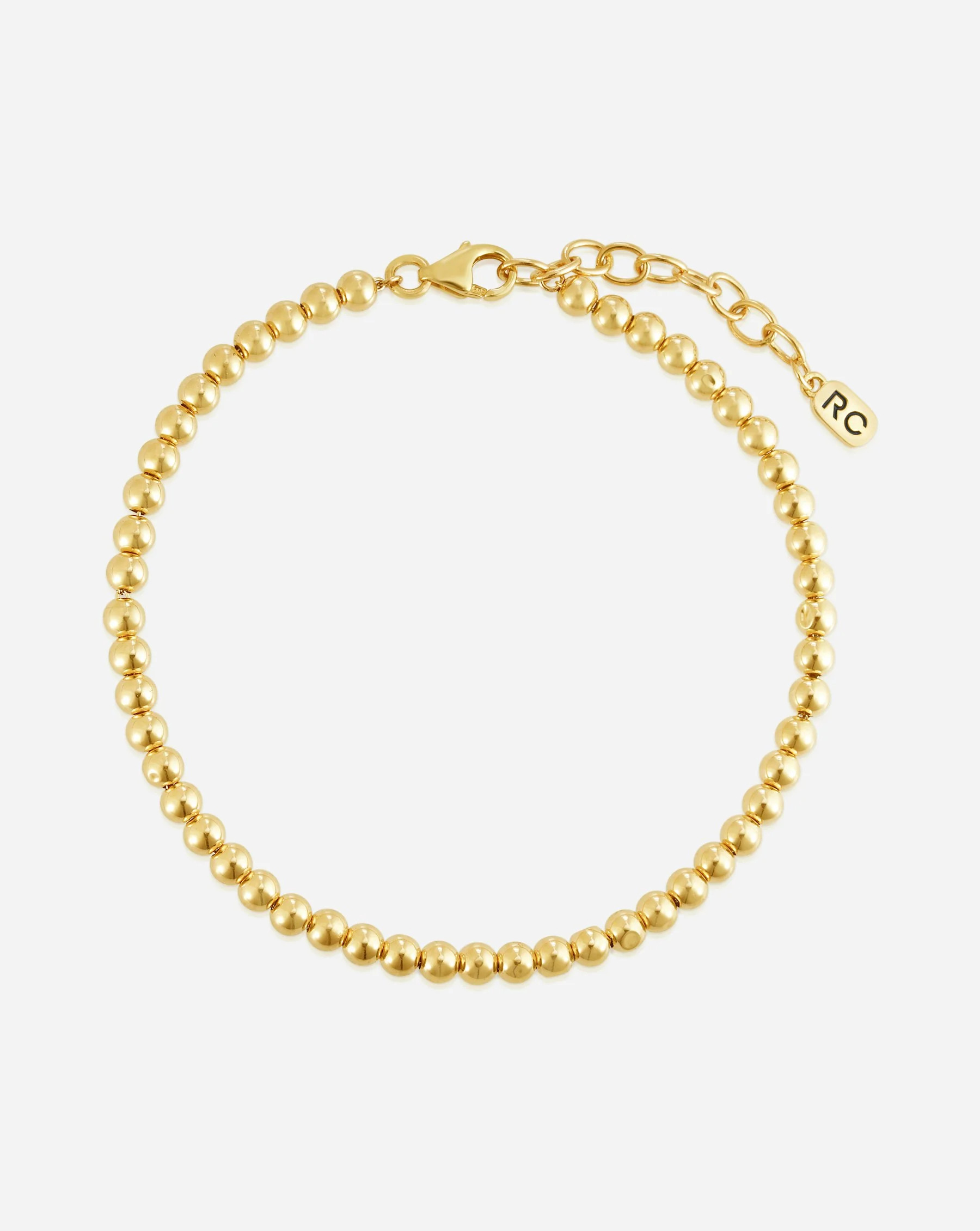 Petite Gold Bead Bracelet | Ring Concierge