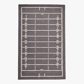 Touchdown Wool Rug | Pottery Barn Teen