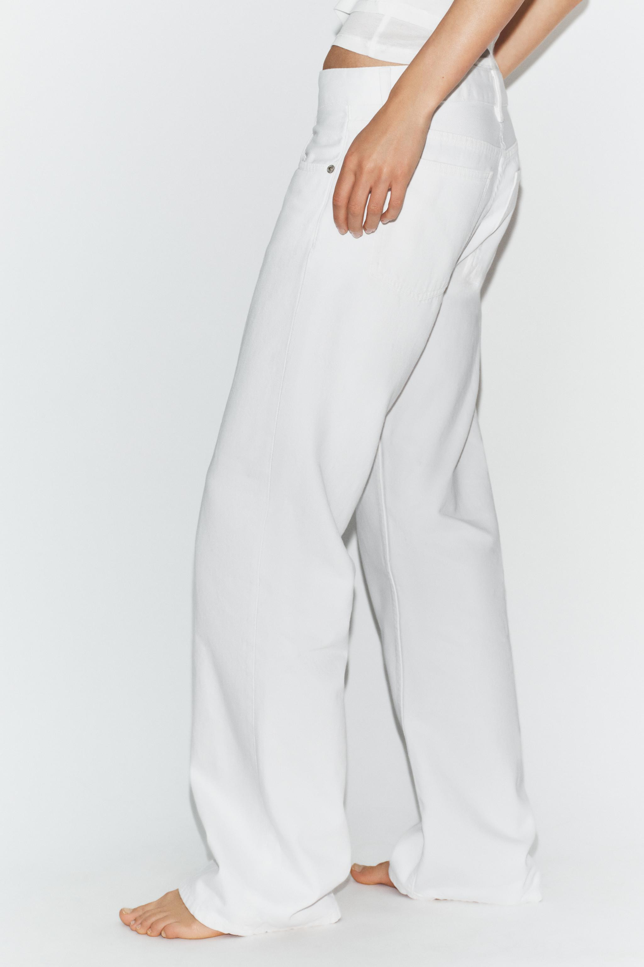 TRF LOW RISE WIDE LEG JEANS | Zara US
